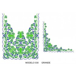 Manteleta valenciana - grande MOD 030