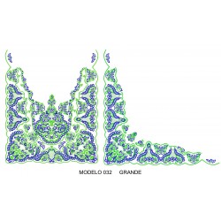 Manteleta valenciana - grande MOD 032