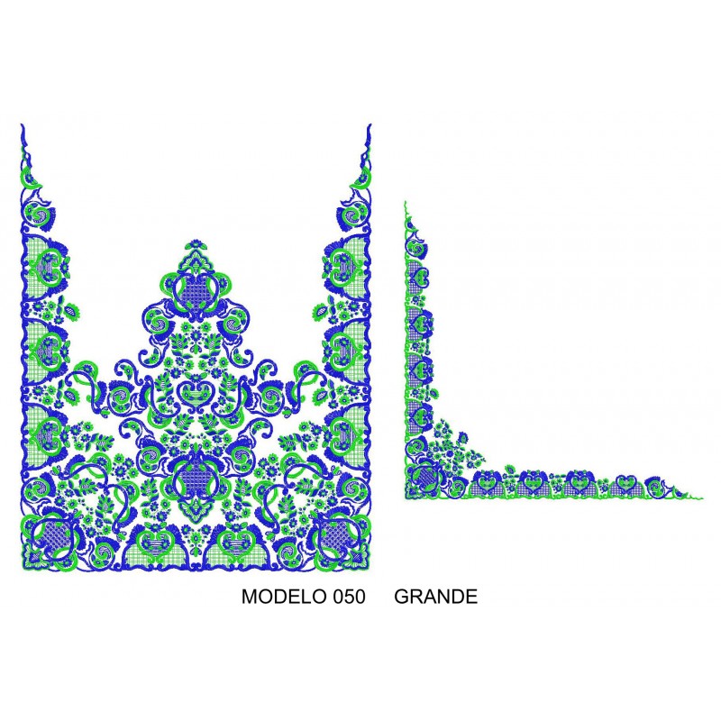 Manteleta valenciana - grande MOD 050