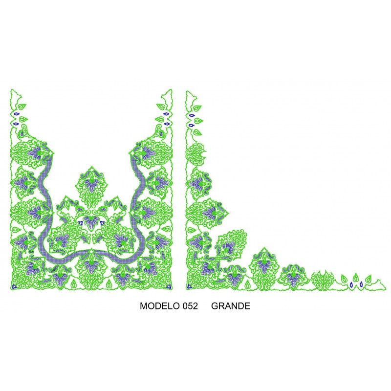 Manteleta valenciana - grande MOD 052