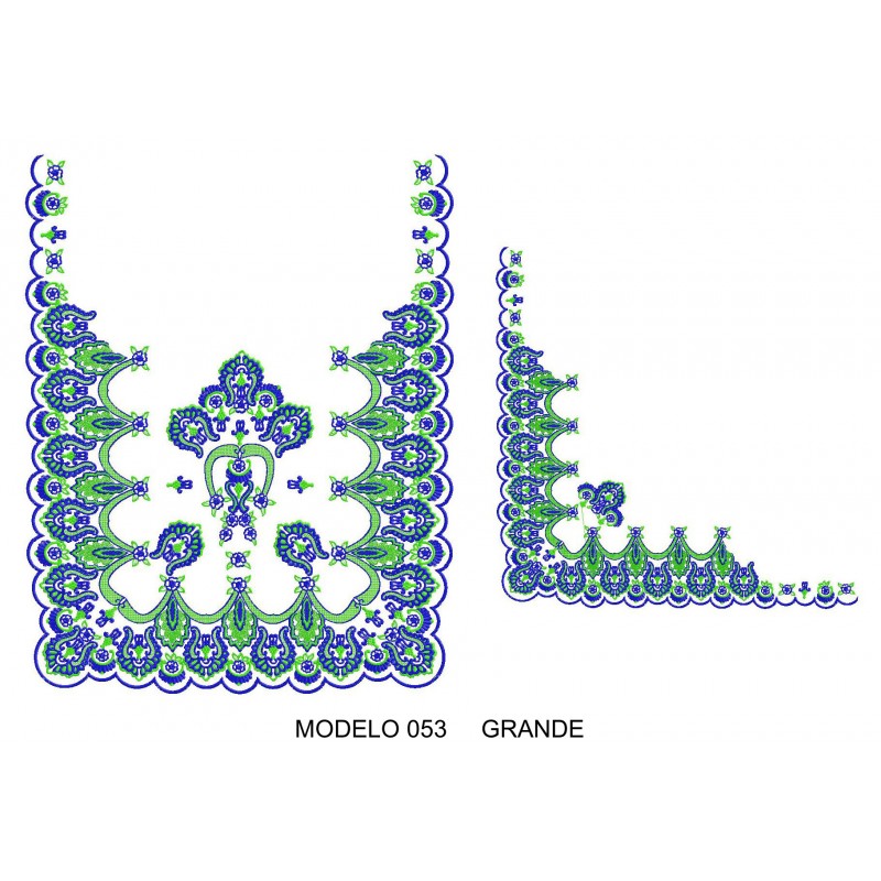 Manteleta valenciana - grande MOD 053