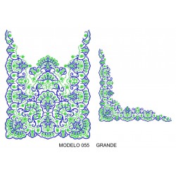 Manteleta valenciana - grande MOD 055