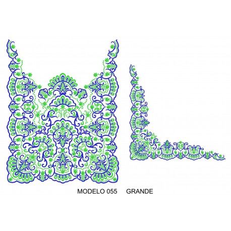 Manteleta valenciana - grande MOD 055