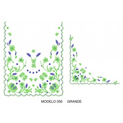 Manteleta valenciana - grande MOD 056