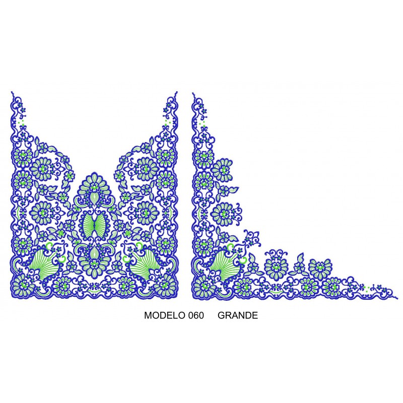 Manteleta valenciana - grande MOD 060
