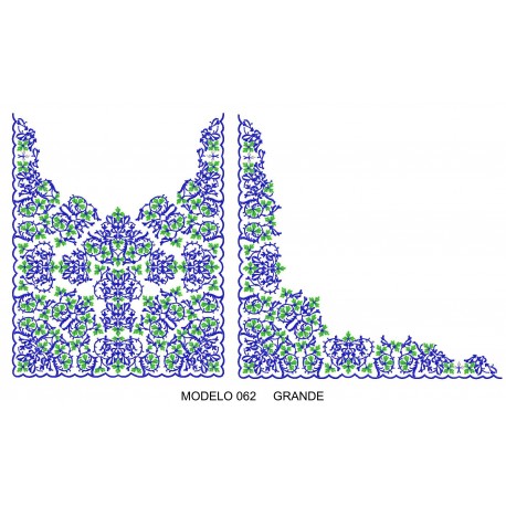 Manteleta valenciana - grande MOD 062