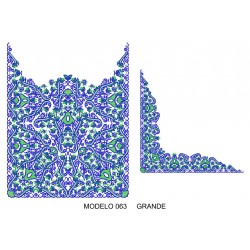 Manteleta valenciana - grande MOD 063