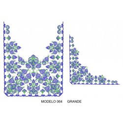 Manteleta valenciana - grande MOD 064