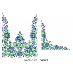 Manteleta valenciana - grande MOD 068