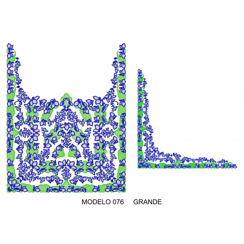 Manteleta valenciana - grande MOD 076