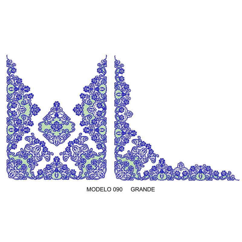 Manteleta valenciana - grande MOD 090