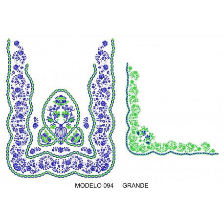 Manteleta valenciana - grande MOD 094