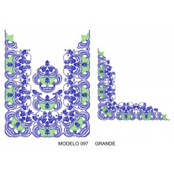 Manteleta valenciana - grande MOD 097