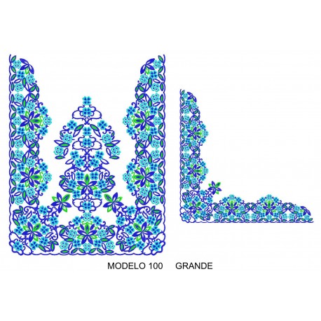 Manteleta valenciana - grande MOD 100