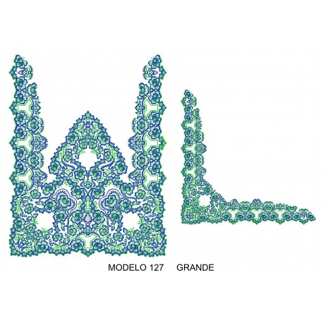 Manteleta valenciana - grande MOD 127