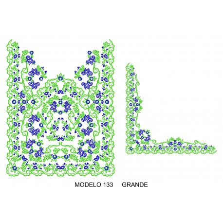 Manteleta valenciana - grande MOD 133