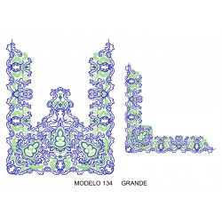 Manteleta valenciana - grande MOD 134