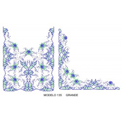 Manteleta valenciana - grande MOD 135