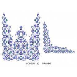 Manteleta valenciana - grande MOD 140