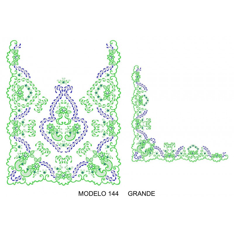 Manteleta valenciana - grande MOD 144