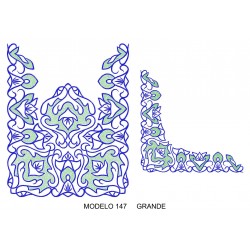 Manteleta valenciana - grande MOD 147