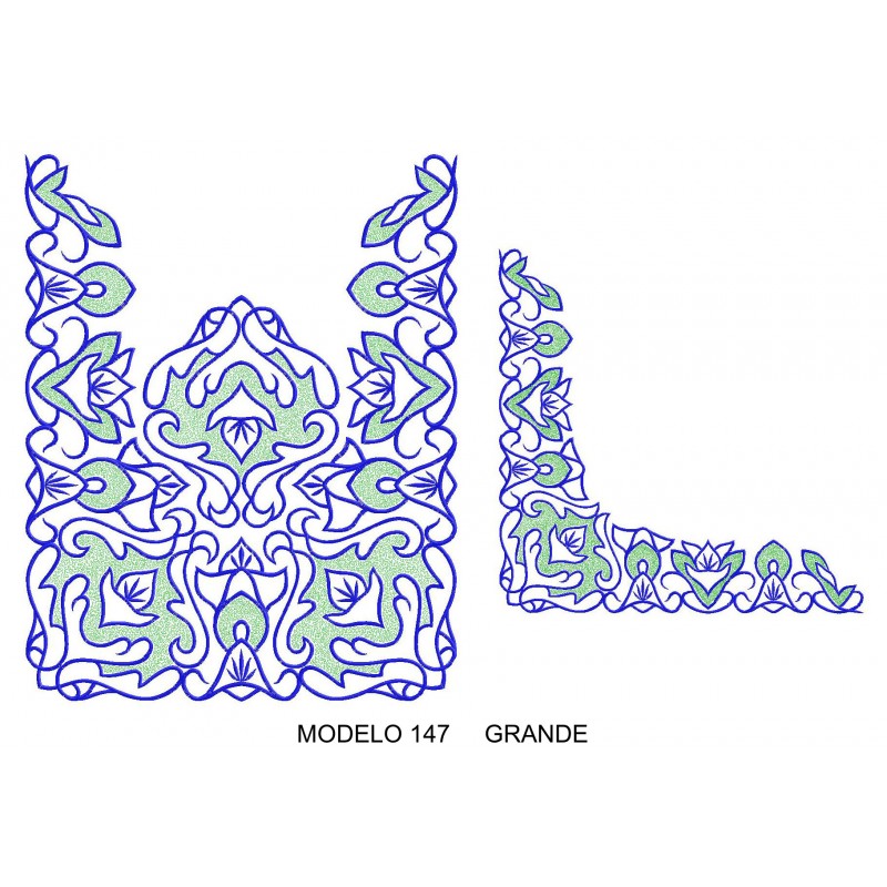 Manteleta valenciana - grande MOD 147