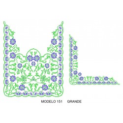 Manteleta valenciana - grande MOD 151