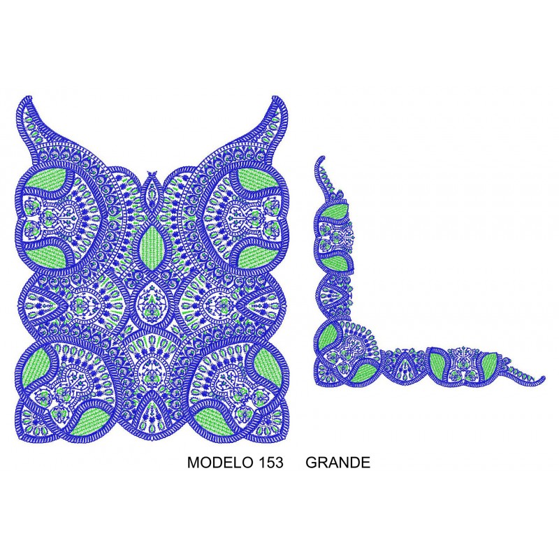 Manteleta valenciana - grande MOD 153