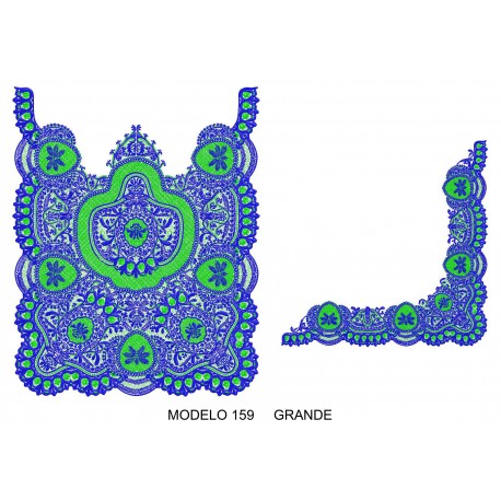 Manteleta valenciana - grande MOD 159