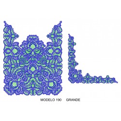 Manteleta valenciana - grande MOD 190