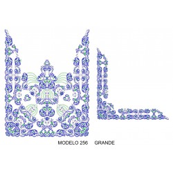 Manteleta valenciana - grande MOD 256