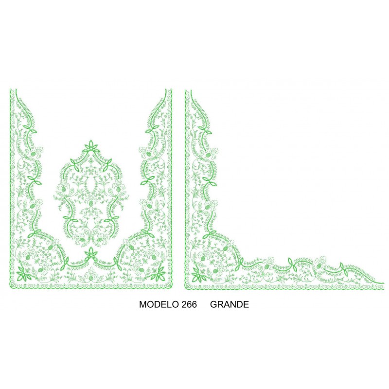 Manteleta valenciana - grande MOD 266