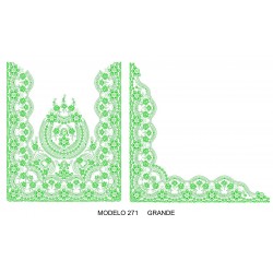 Manteleta valenciana - grande MOD 271