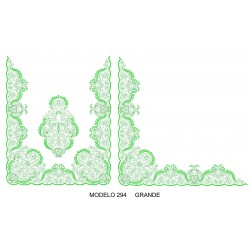 Manteleta valenciana - grande MOD 294