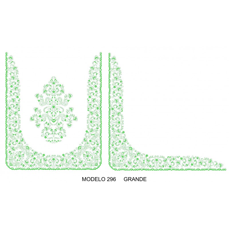 Manteleta valenciana - grande MOD 296