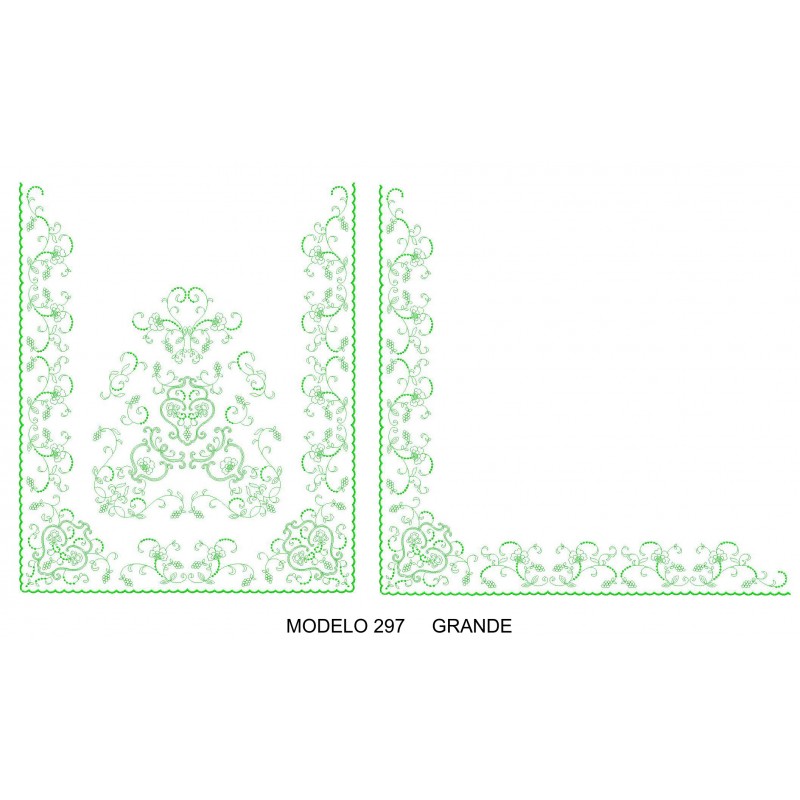 Manteleta valenciana - grande MOD 297