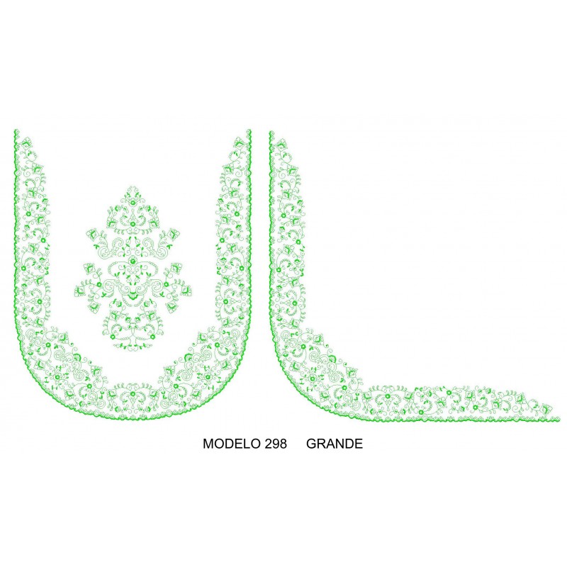 Manteleta valenciana - grande MOD 298