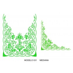 Manteleta valenciana - mediana MOD 031