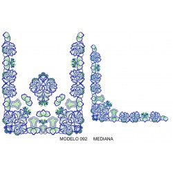 Manteleta valenciana - mediana MOD 092