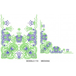 Manteleta valenciana - mediana MOD 119