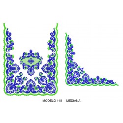 Manteleta valenciana - mediana MOD 148