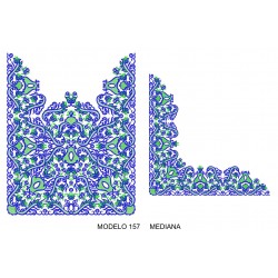 Manteleta valenciana - mediana MOD 157