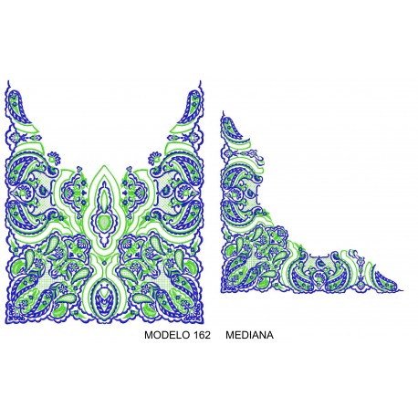 Manteleta valenciana - mediana MOD 162