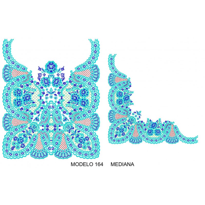 Manteleta valenciana - mediana MOD 164