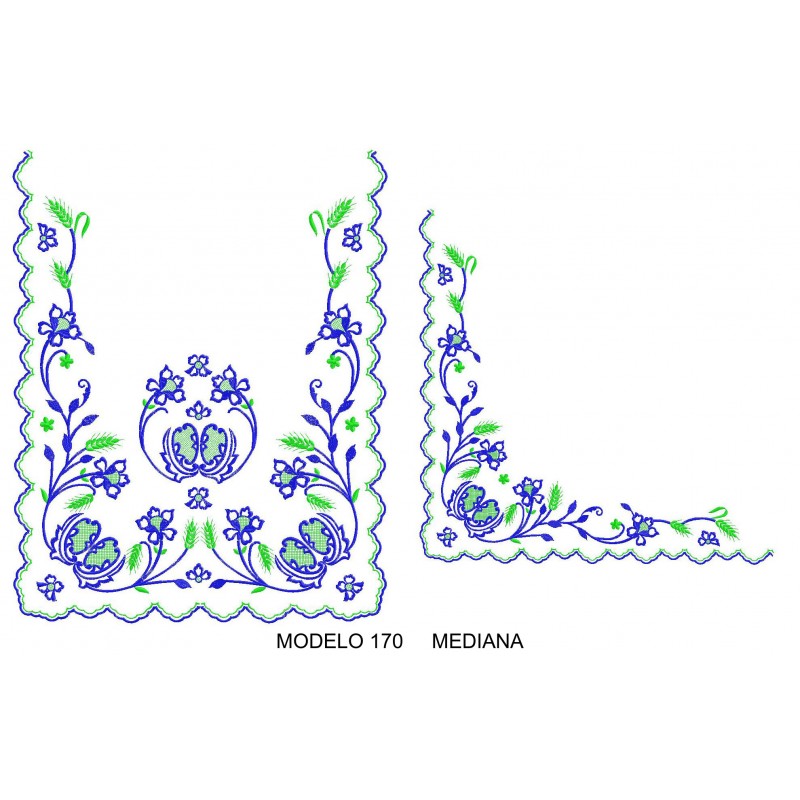 Manteleta valenciana - mediana MOD 170