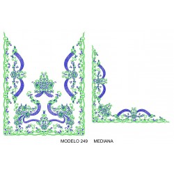 Manteleta valenciana - mediana MOD 249