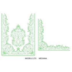 Manteleta valenciana - mediana MOD 270