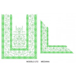 Manteleta valenciana - mediana MOD 272