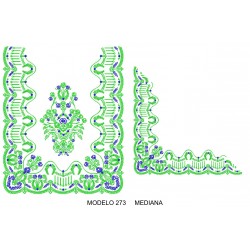 Manteleta valenciana - mediana MOD 273