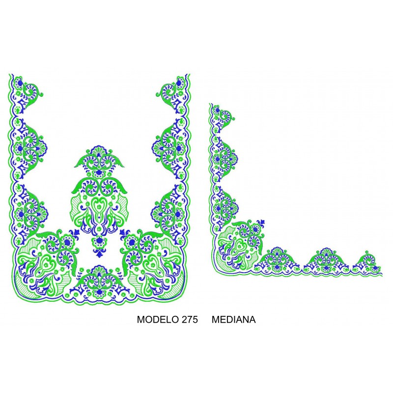 Manteleta valenciana - mediana MOD 275